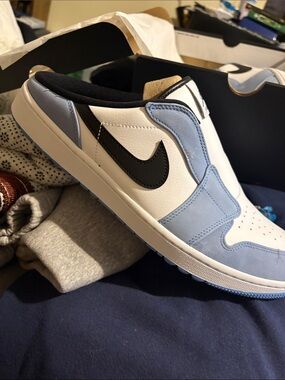 Nike,Air-Jordon Mule, University blue/Blk./Wht